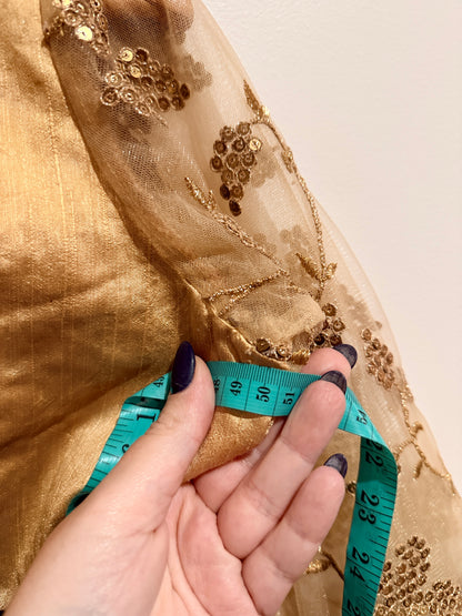 Brand Unknown Saree Top Size U/Arm to U/Arm 50cm