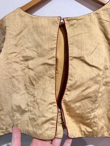 Brand Unknown Saree Top Size U/Arm to U/Arm 50cm