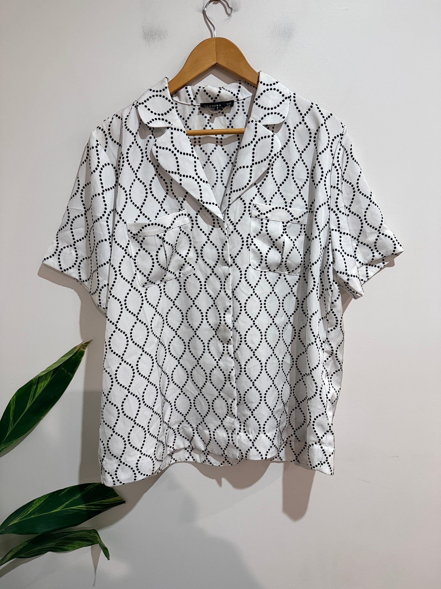 Decjuba Camp Collar Shirt Size 14