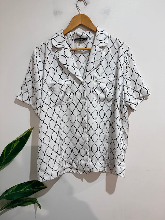 Decjuba Camp Collar Shirt Size 14