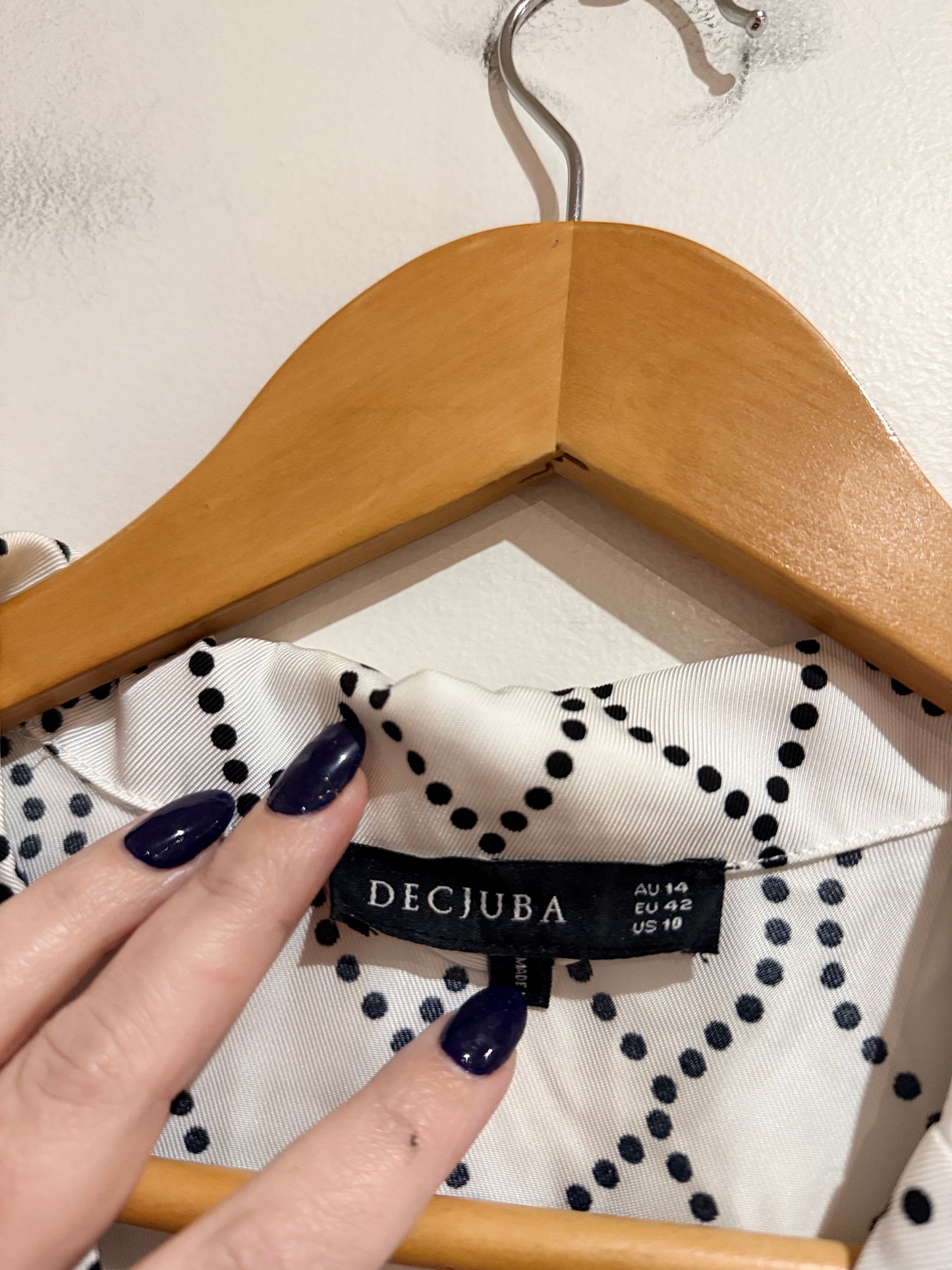 Decjuba Camp Collar Shirt Size 14
