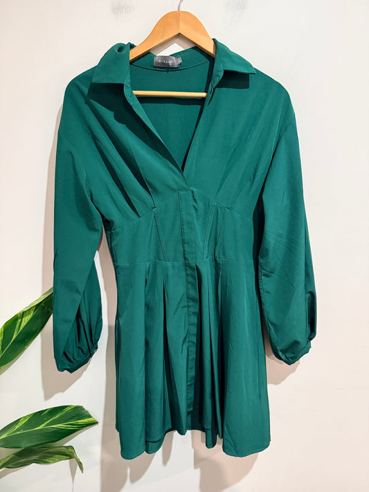 Mirrou Shirt Dress Size 8