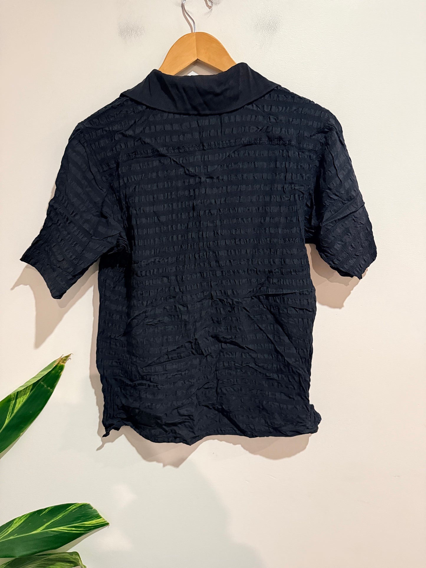 Heartsease Jacquard Polo Shirt Size M | U/Arm to U/Arm 44cm