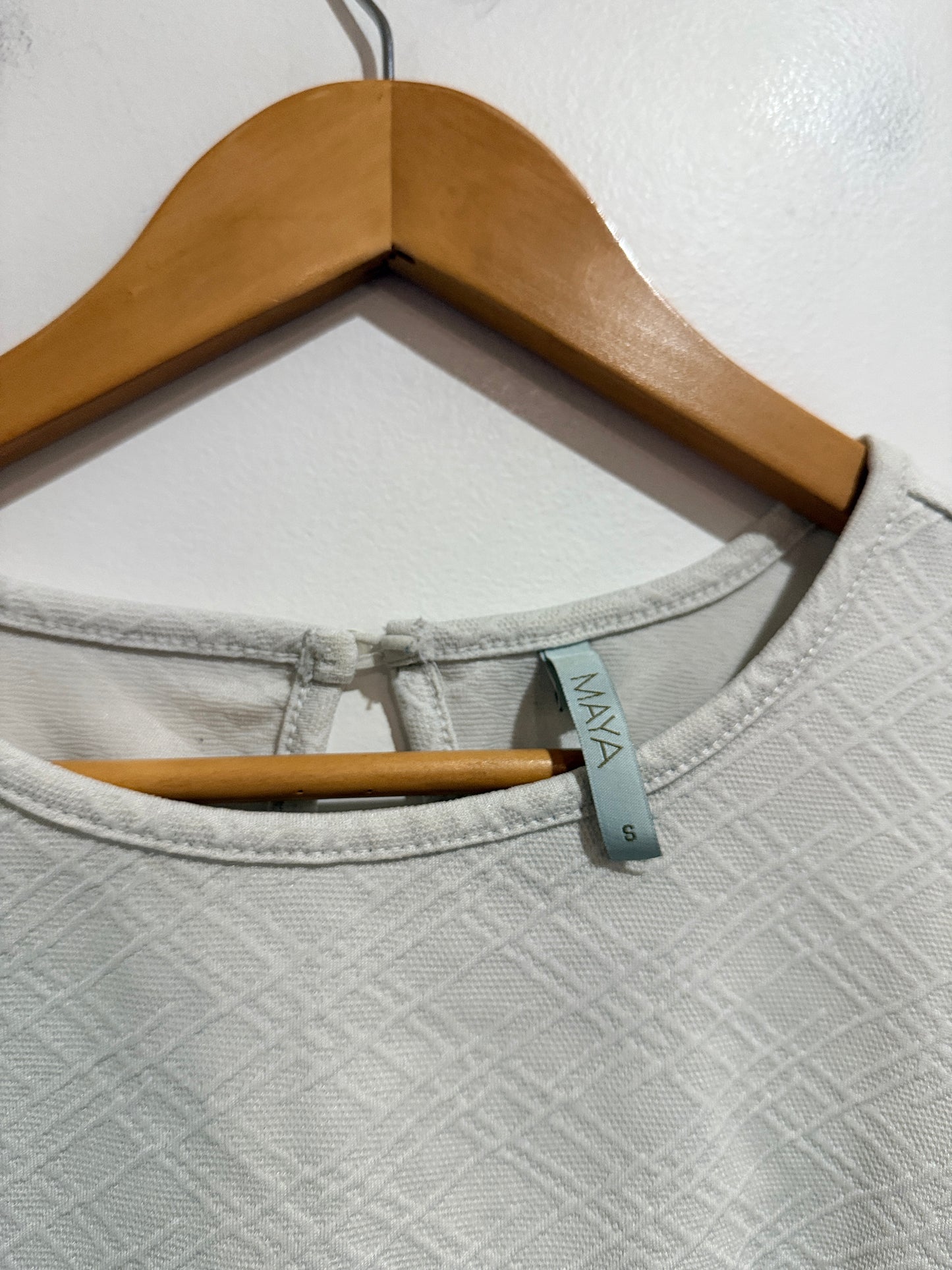 Maya Peplum Tank Top Size S