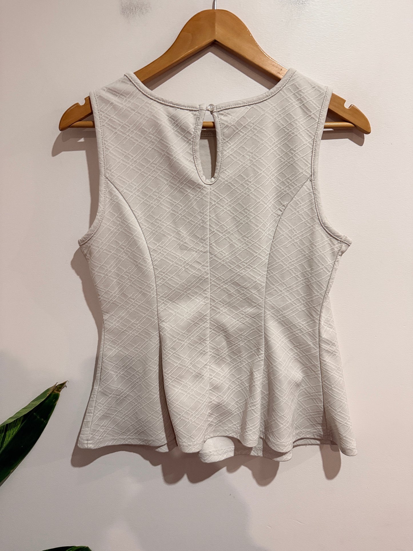 Maya Peplum Tank Top Size S
