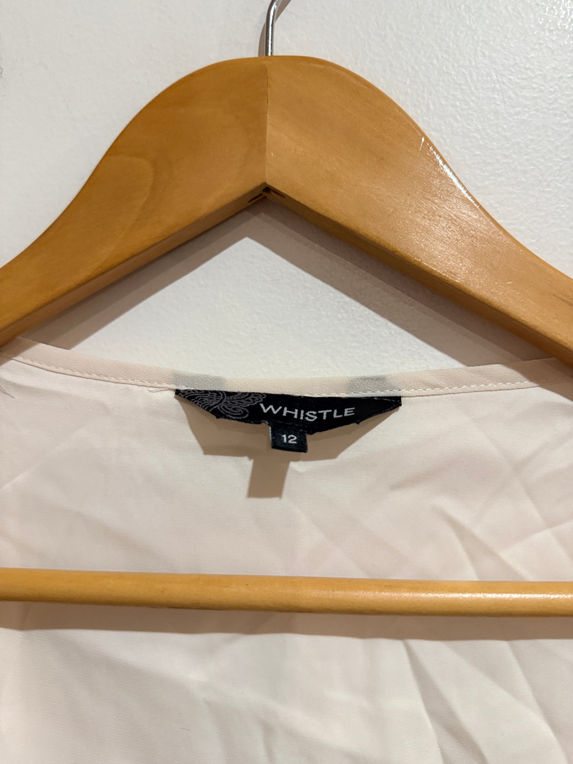 Whistle Scoop-neck Top Size 12