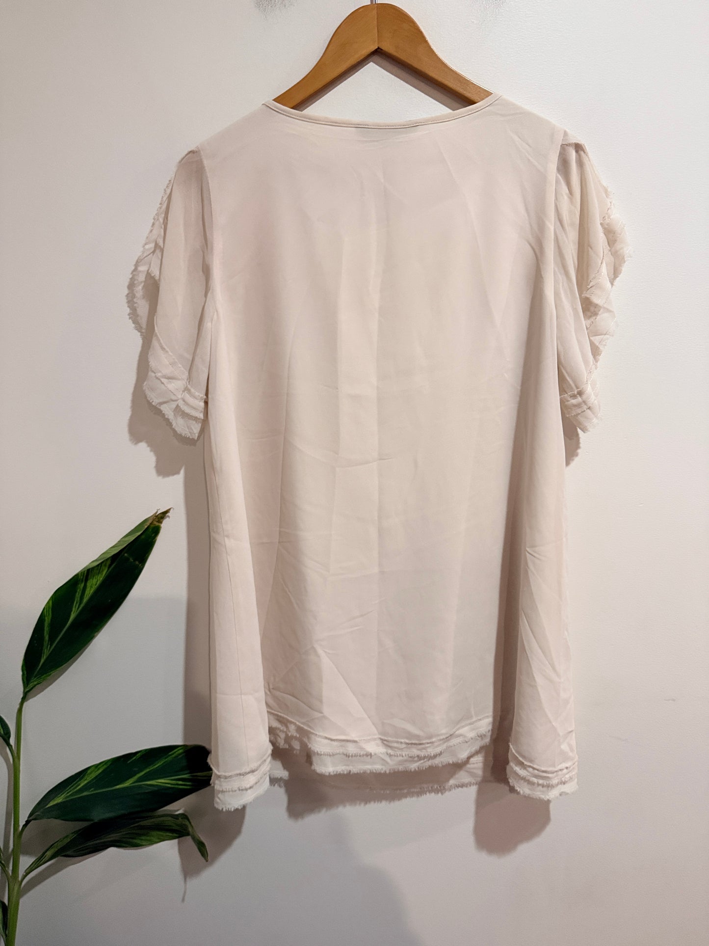 Whistle Scoop-neck Top Size 12