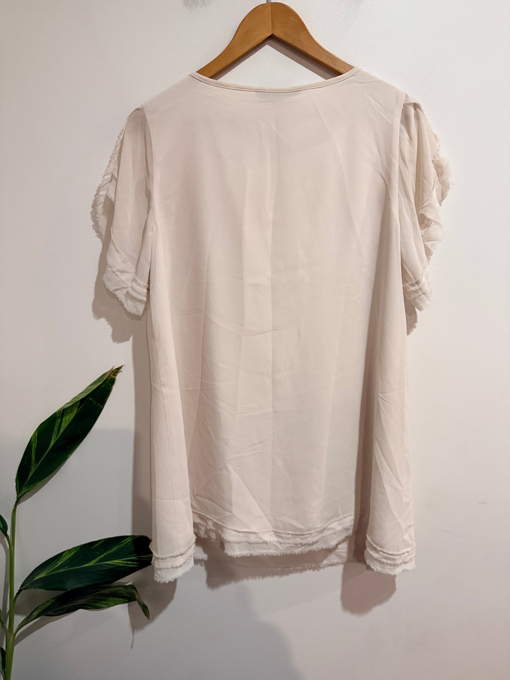 Whistle Scoop-neck Top Size 12