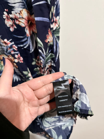 Max Floral Print Mini Dress Size 8