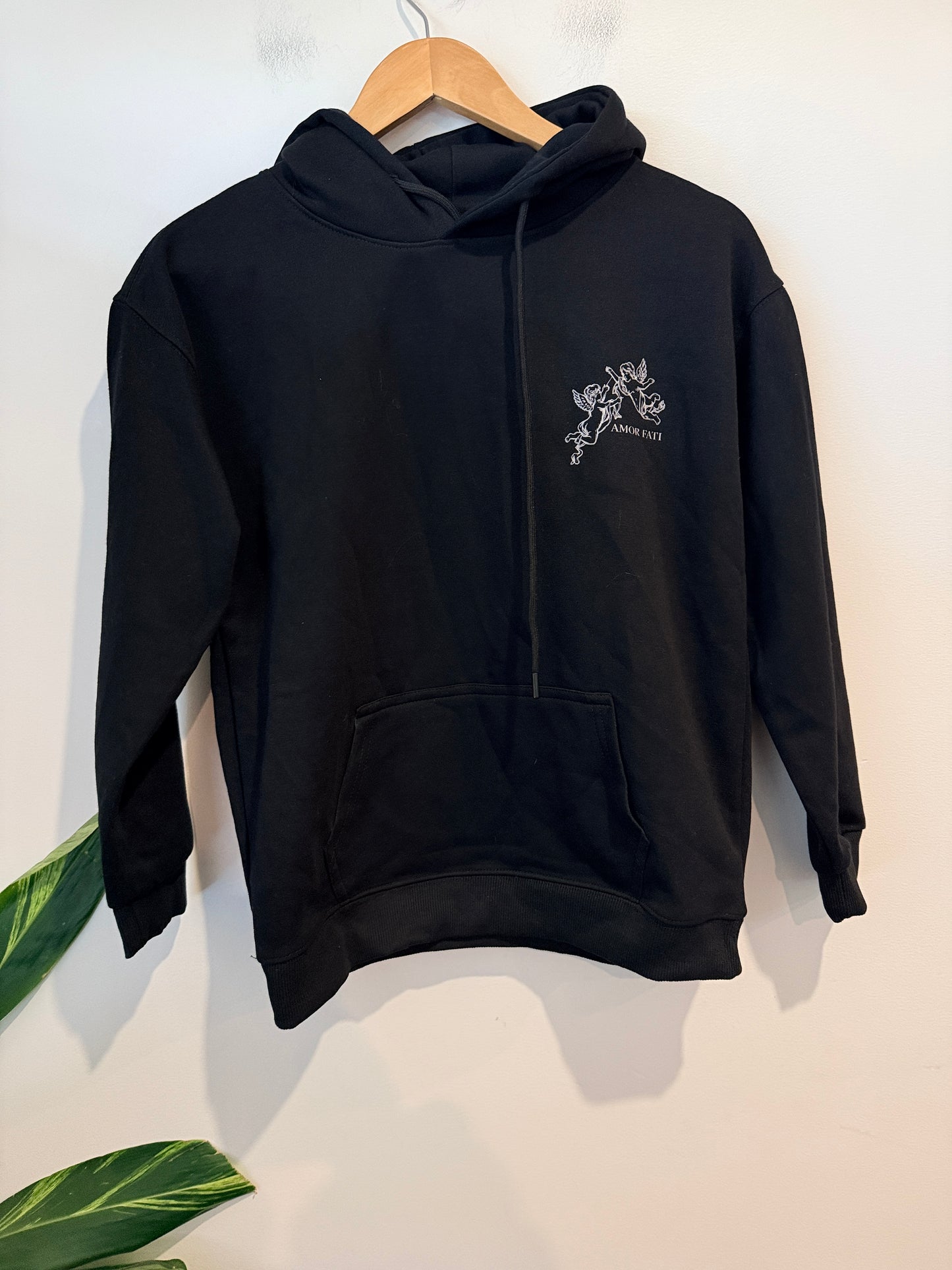 Amor Fati Pullover Hoodie Size 6/160 | U/Arm to U/Arm 51cm