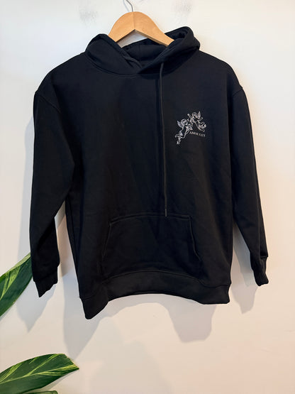 Amor Fati Pullover Hoodie Size 6/160 | U/Arm to U/Arm 51cm