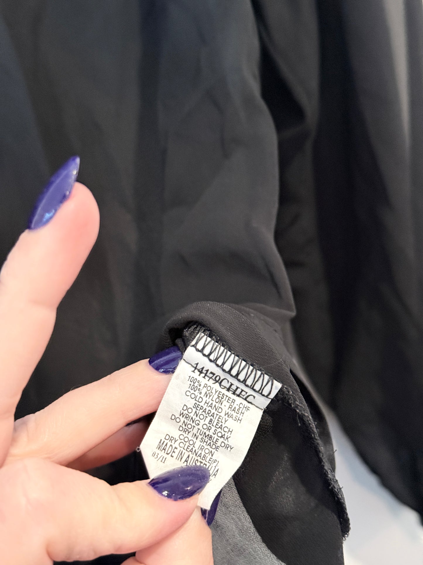 Supre Semi-sheer Laced Shirt Size L