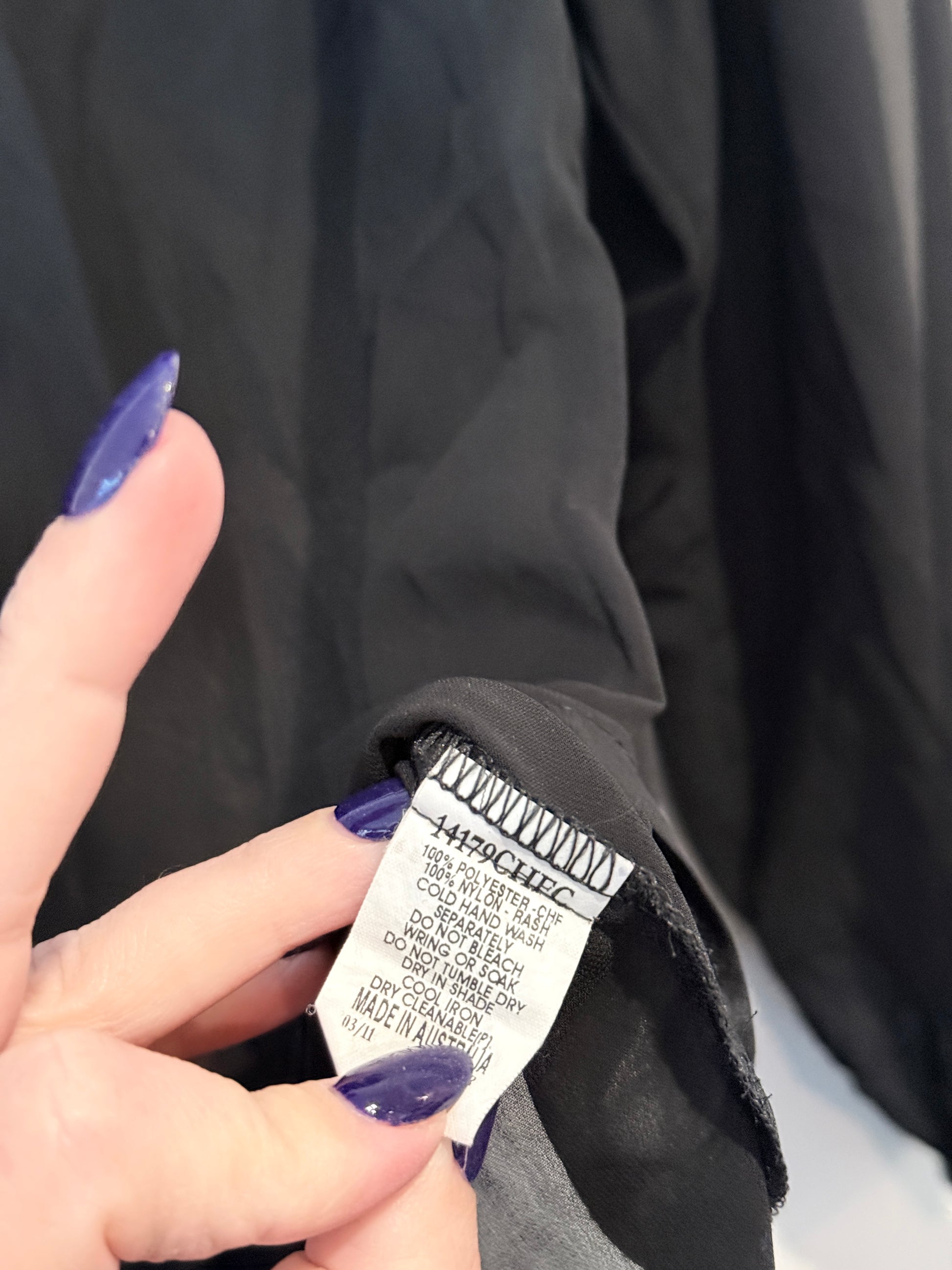 Supre Semi-sheer Laced Shirt Size L