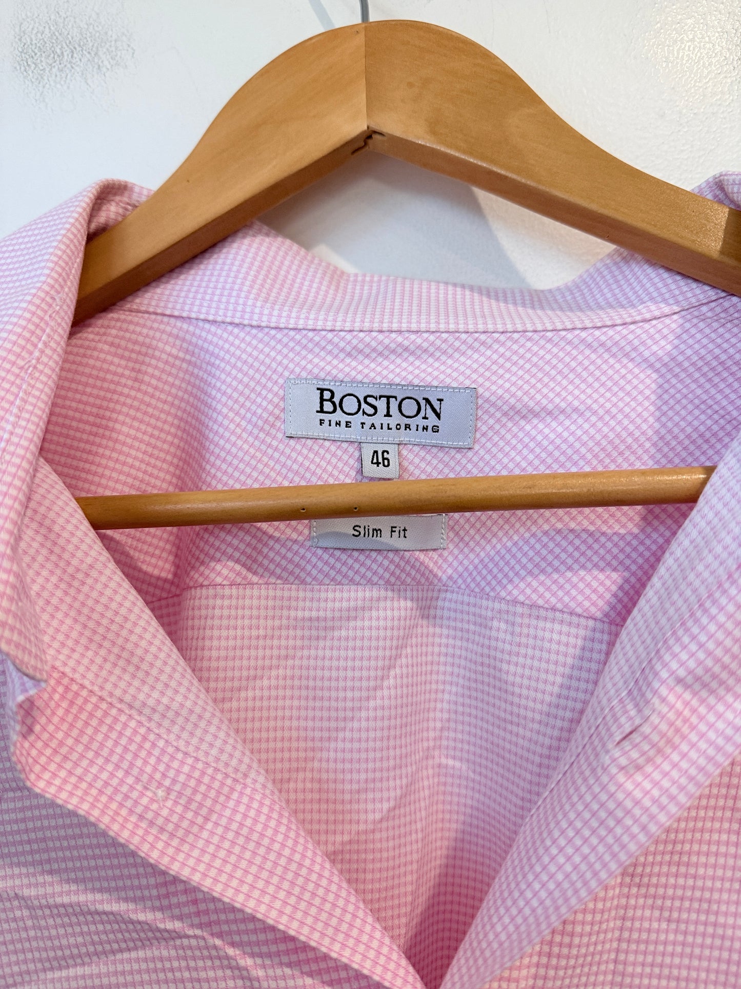 Boston Striped Long-sleeve Shirt Size 46
