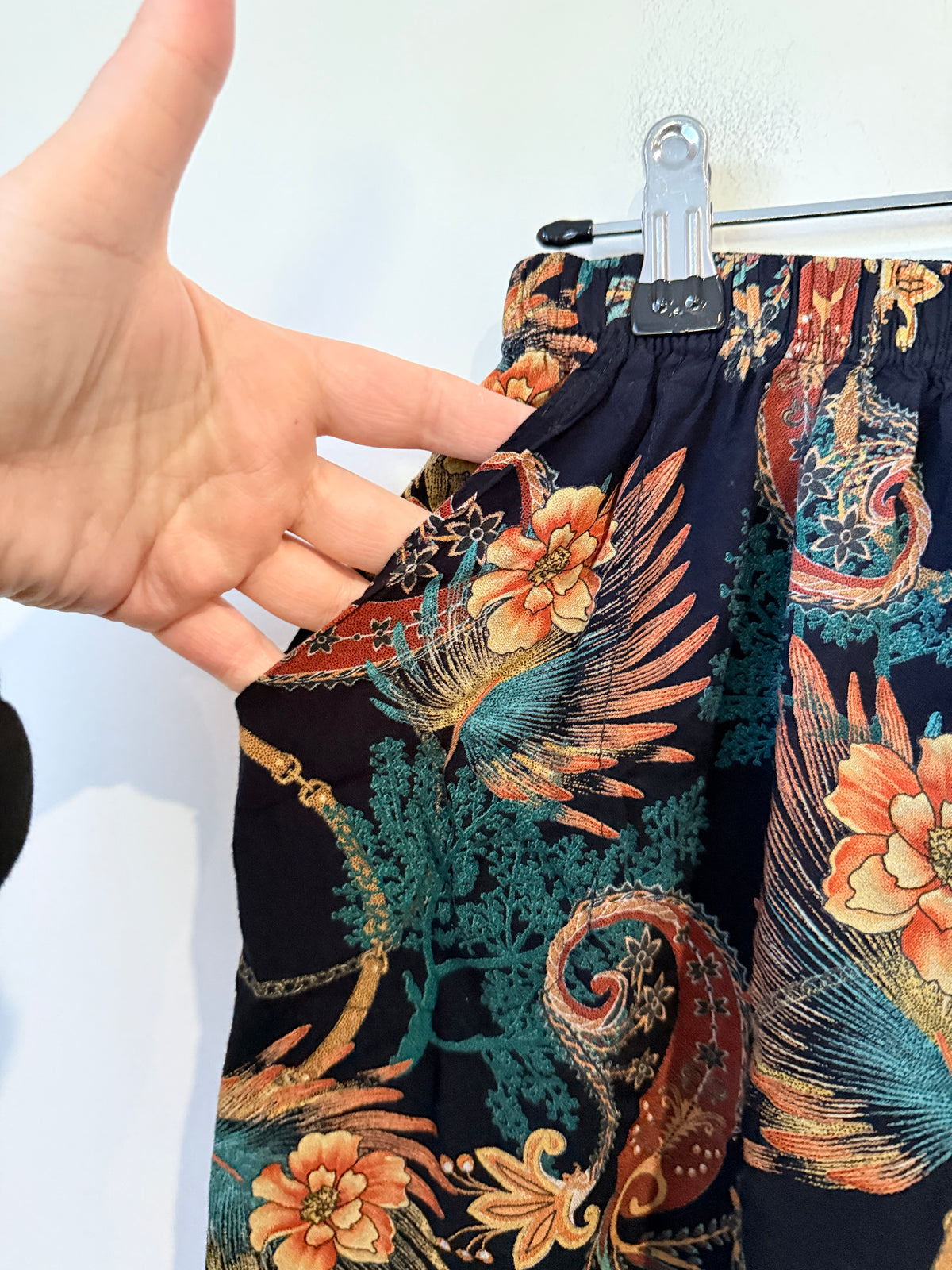 Brand Unknown Batik Trousers Size Waist 64cm