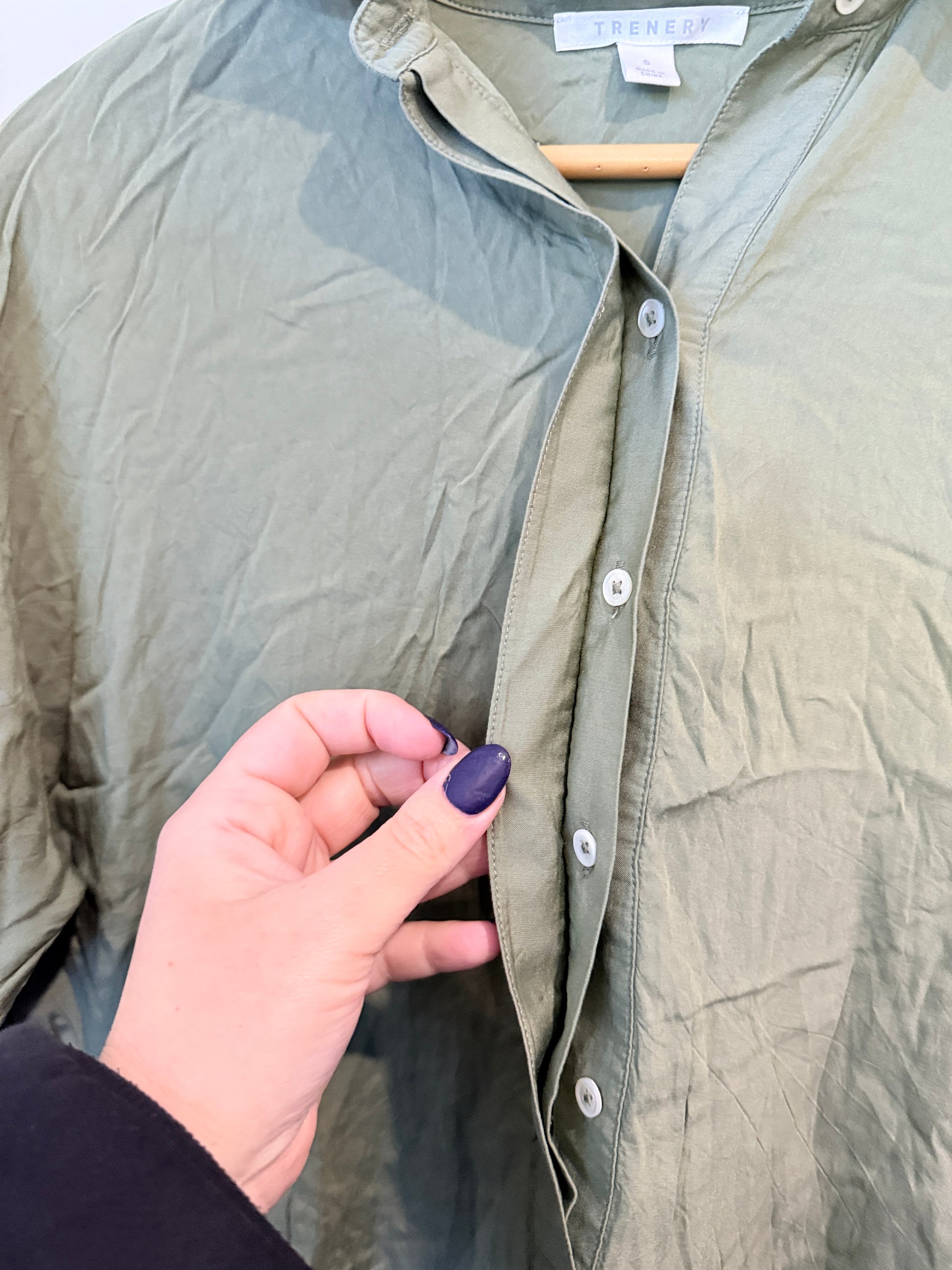 Trenery Button-down Shirt Size S