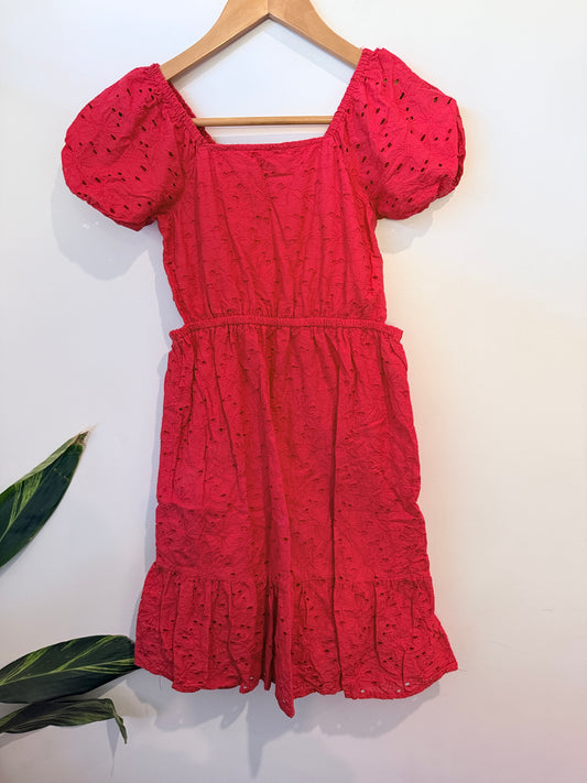 Anko Square-neck Dress Size Kids 8-16 | 10