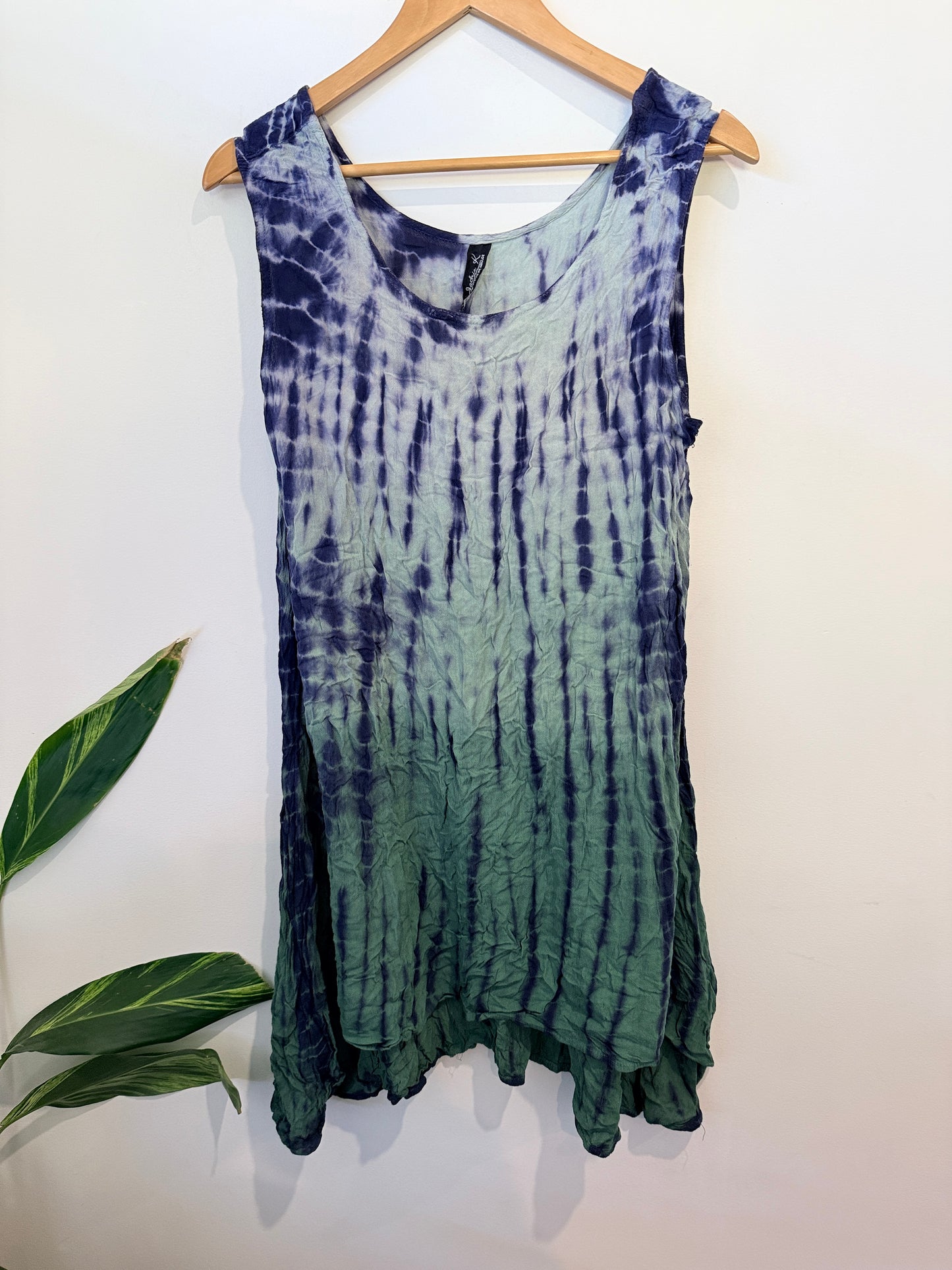 Jackie K Tie-dye Tunic Top Size Free Size | U/Arm to U/Arm 57cm