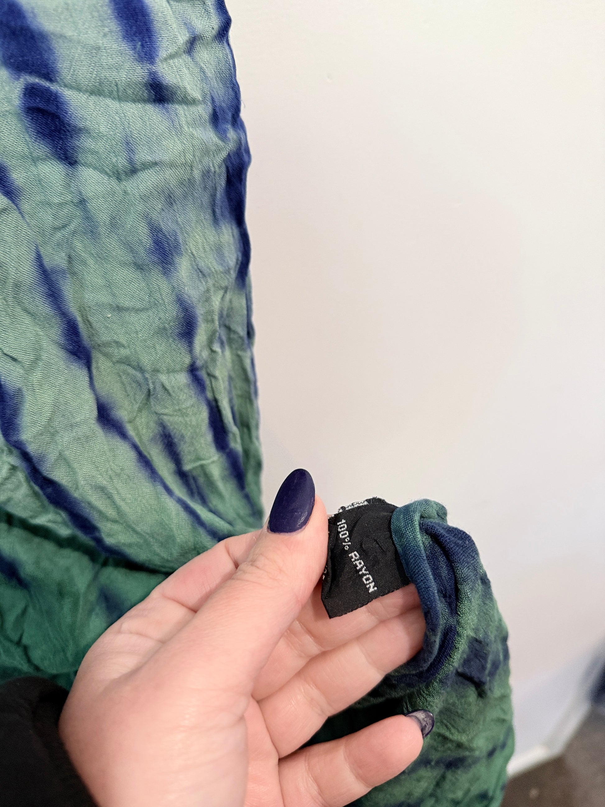 Jackie K Tie-dye Tunic Top Size Free Size | U/Arm to U/Arm 57cm
