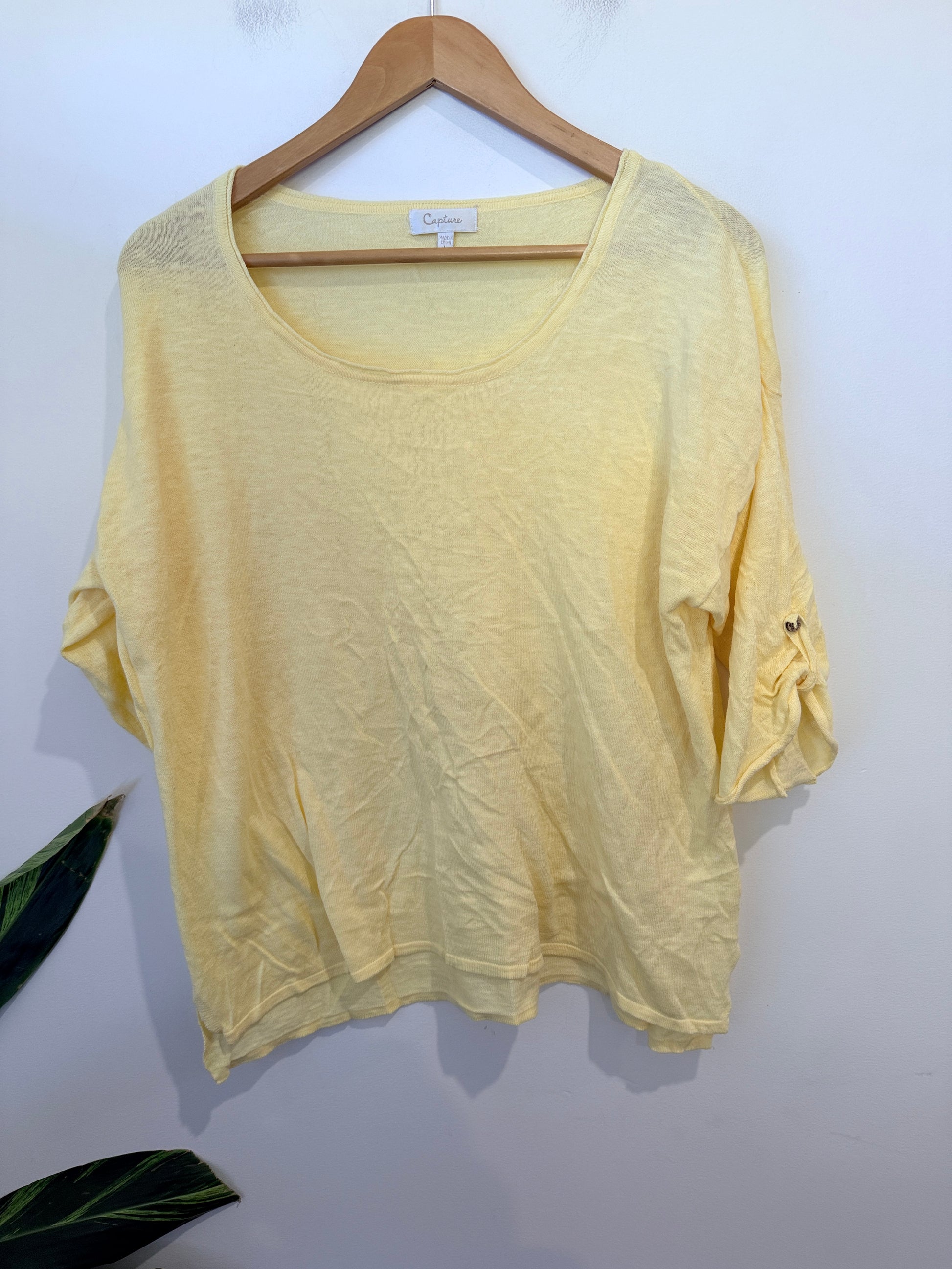 Capture Oversized Knitwear Top Size L
