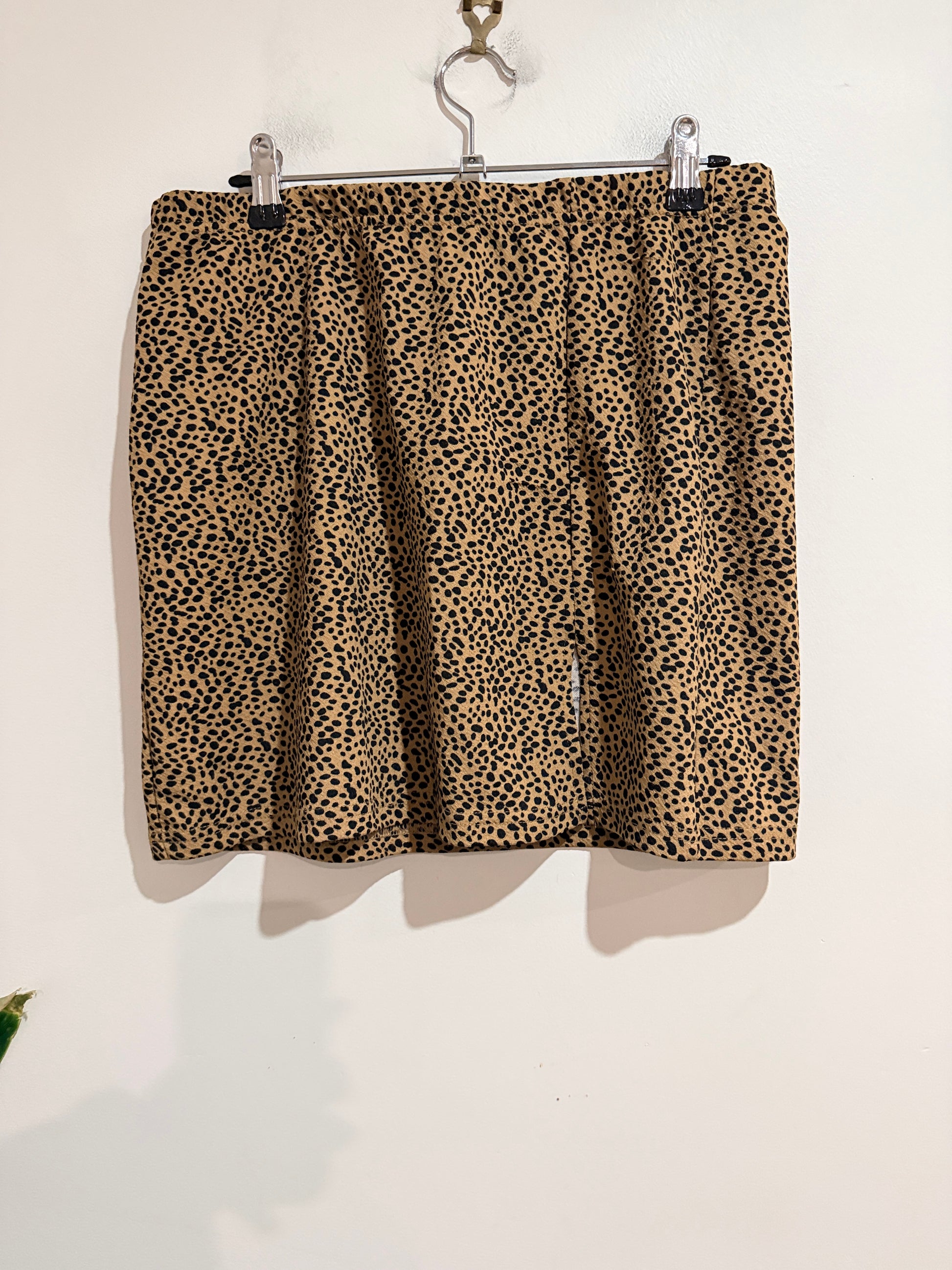 Shein Cheetah-print Skirt Size XL
