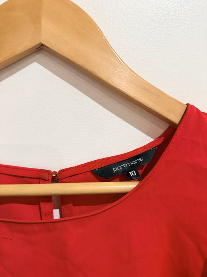 Portmans Flutter-sleeve Top Size 10