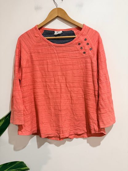 Line 7 Long-sleeve Knit Top Size L