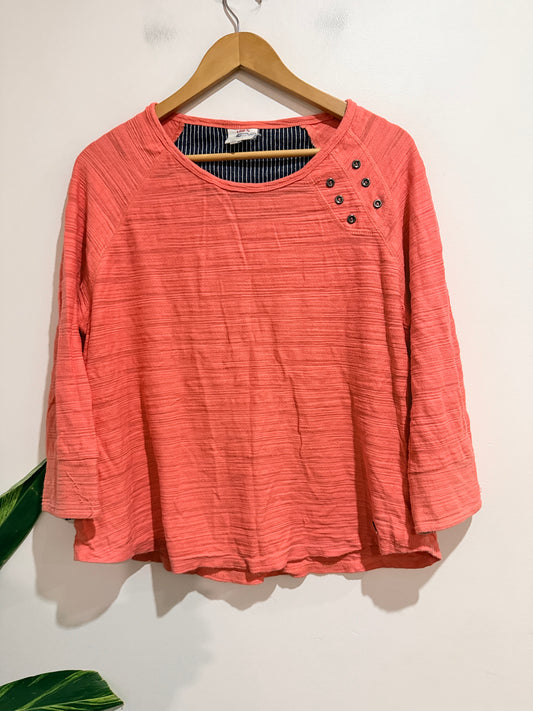 Line 7 Long-sleeve Knit Top Size L