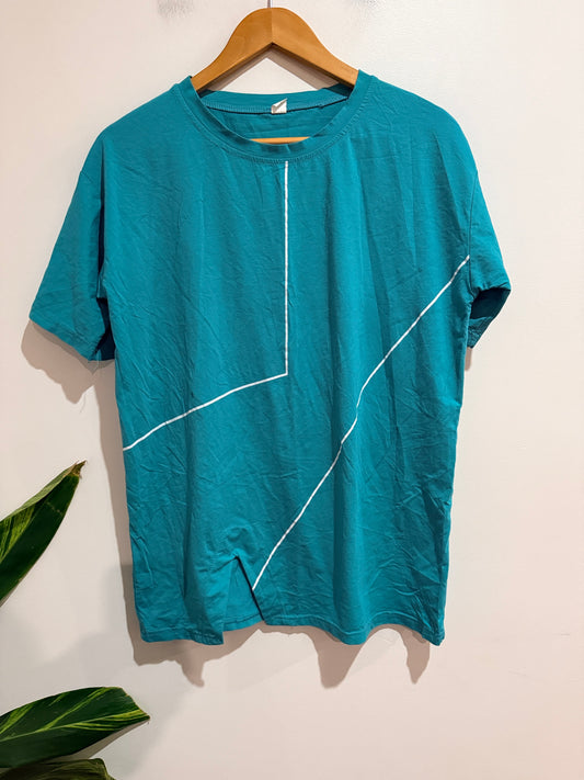 Brand Unknown Oversized T-shirt Size M | U/Arm to U/Arm 55cm
