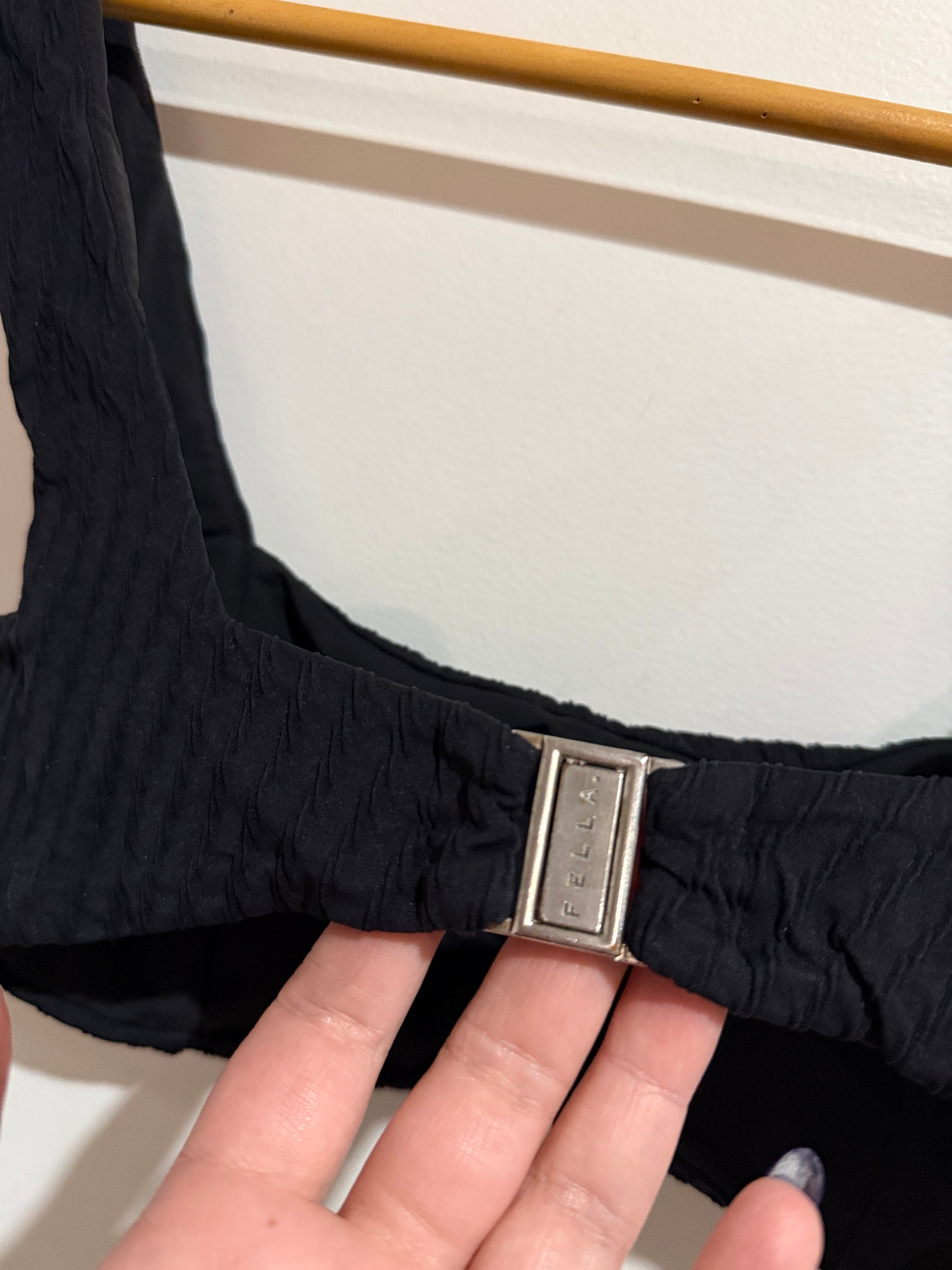 Fella Square-neck Bikini Top Size Medium