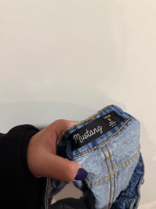 Factorie Denim Cut-off Shorts Size 10