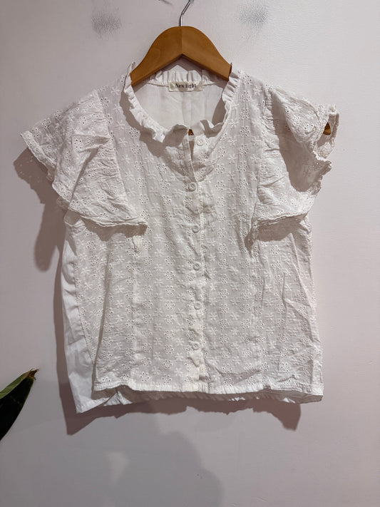 New Light Short-sleeve Shirt Size U/Arm to U/Arm 43cm
