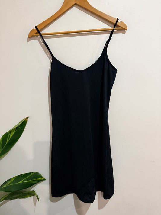 H&H Black Cami Slip Dress Size S