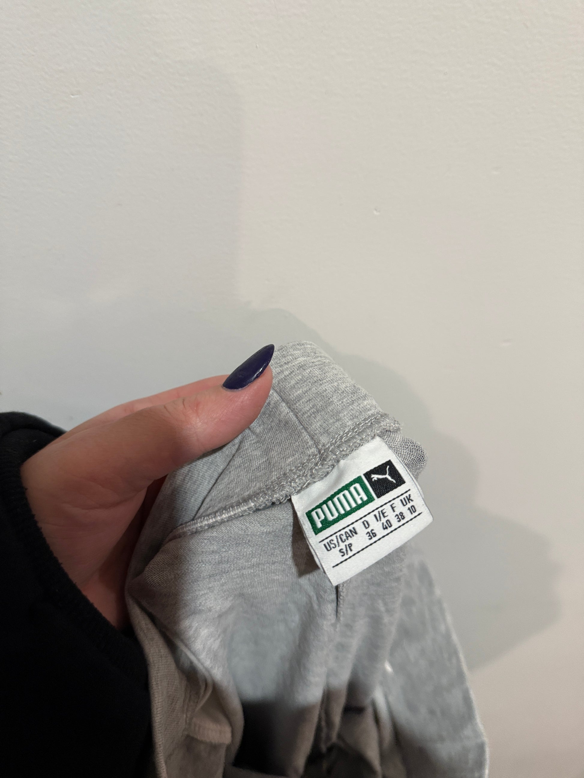Puma Grey Track Pants Size S