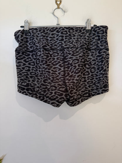 Active & Co Leopard Print Sports Shorts Size 12