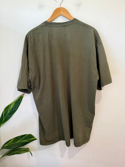 Pro Club Heavyweight Olive Green Tee Size 3XL