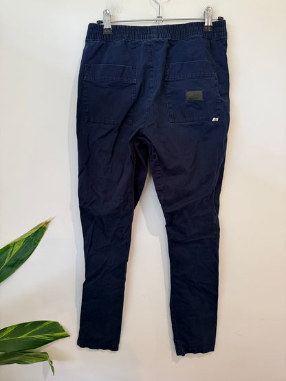 Munster Kids Navy Pull-On Pants Size 14