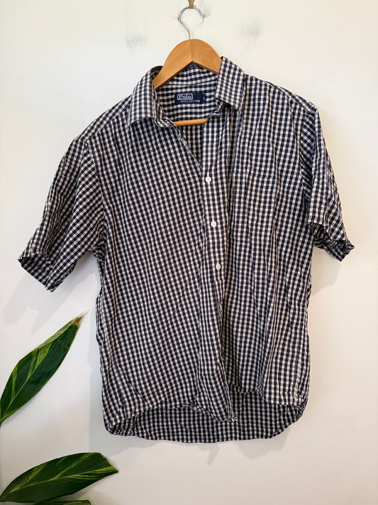 Polo Gingham Short Sleeve Shirt - 57cm u/arm