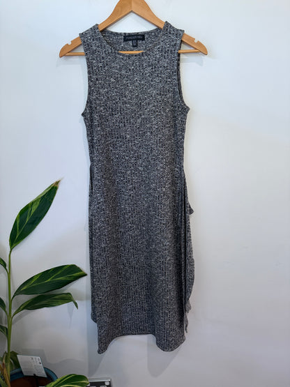 Forever New Grey Marle Sleeveless Swing Dress Size 12