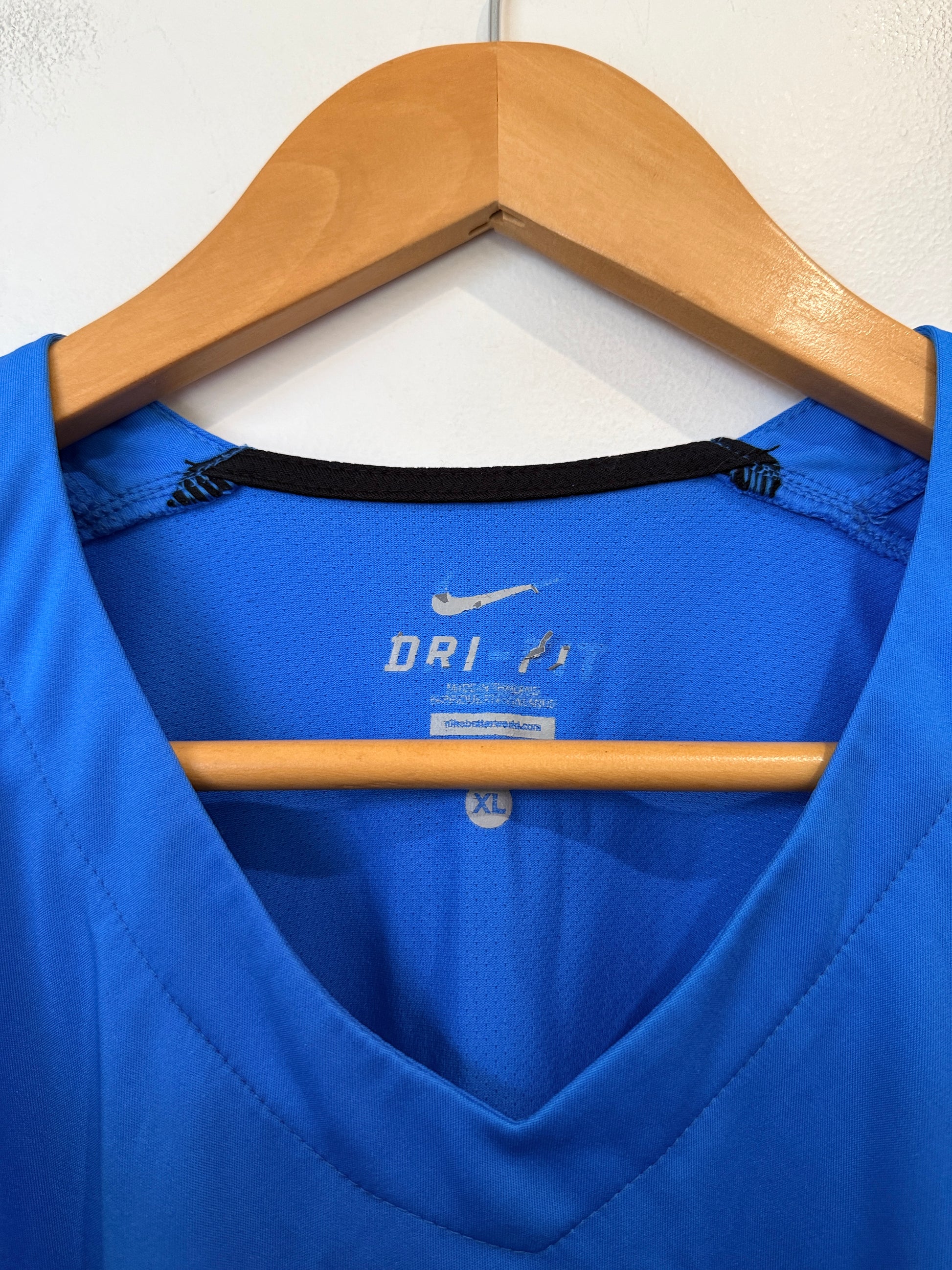 Nike Dri-FIT Blue Sleeveless Training Tank Size XL