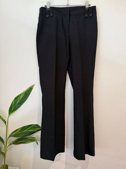 George Black Bootcut Tailored Pants 78cm Waist