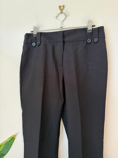 George Black Bootcut Tailored Pants 78cm Waist