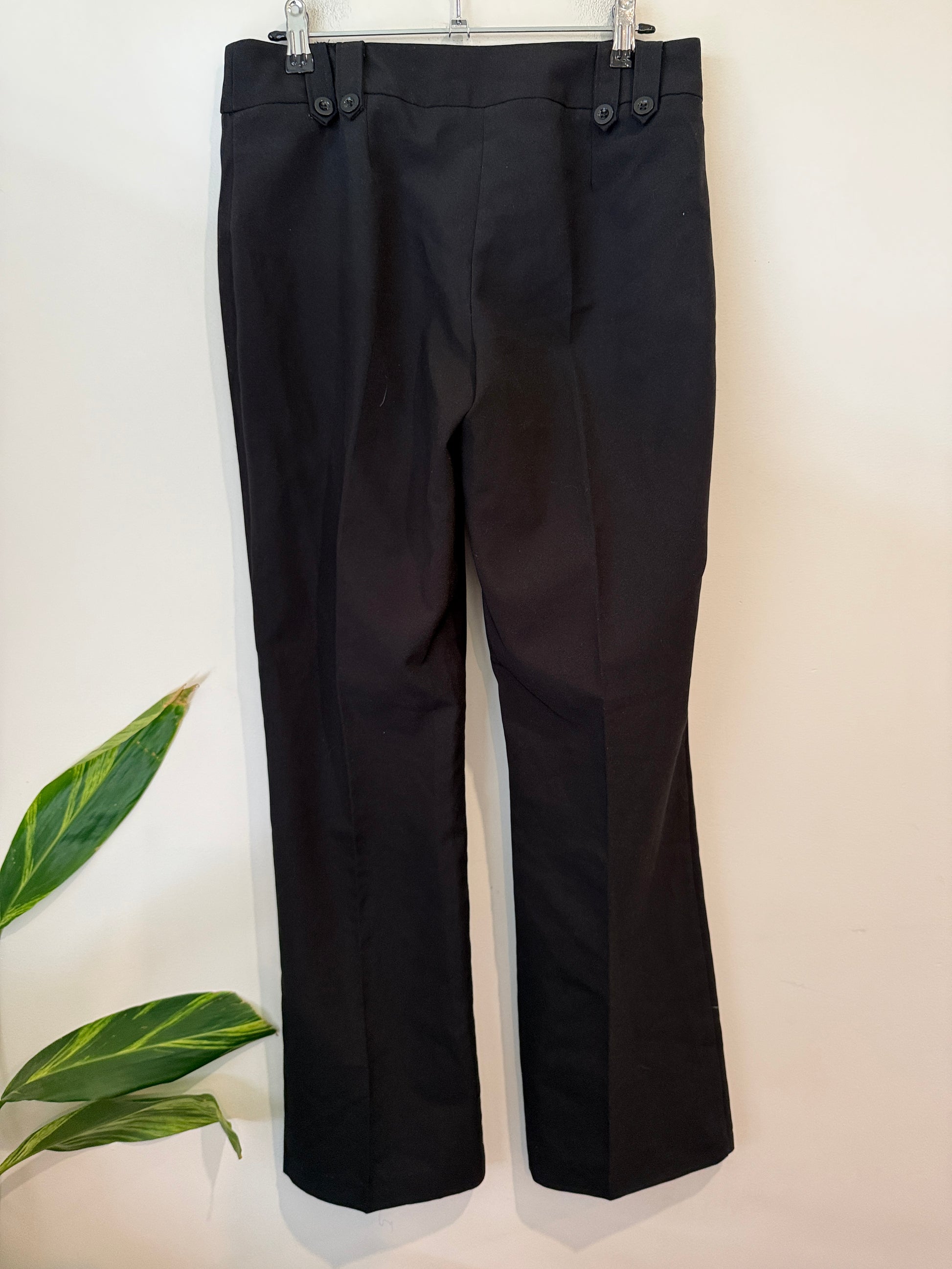 George Black Bootcut Tailored Pants 78cm Waist