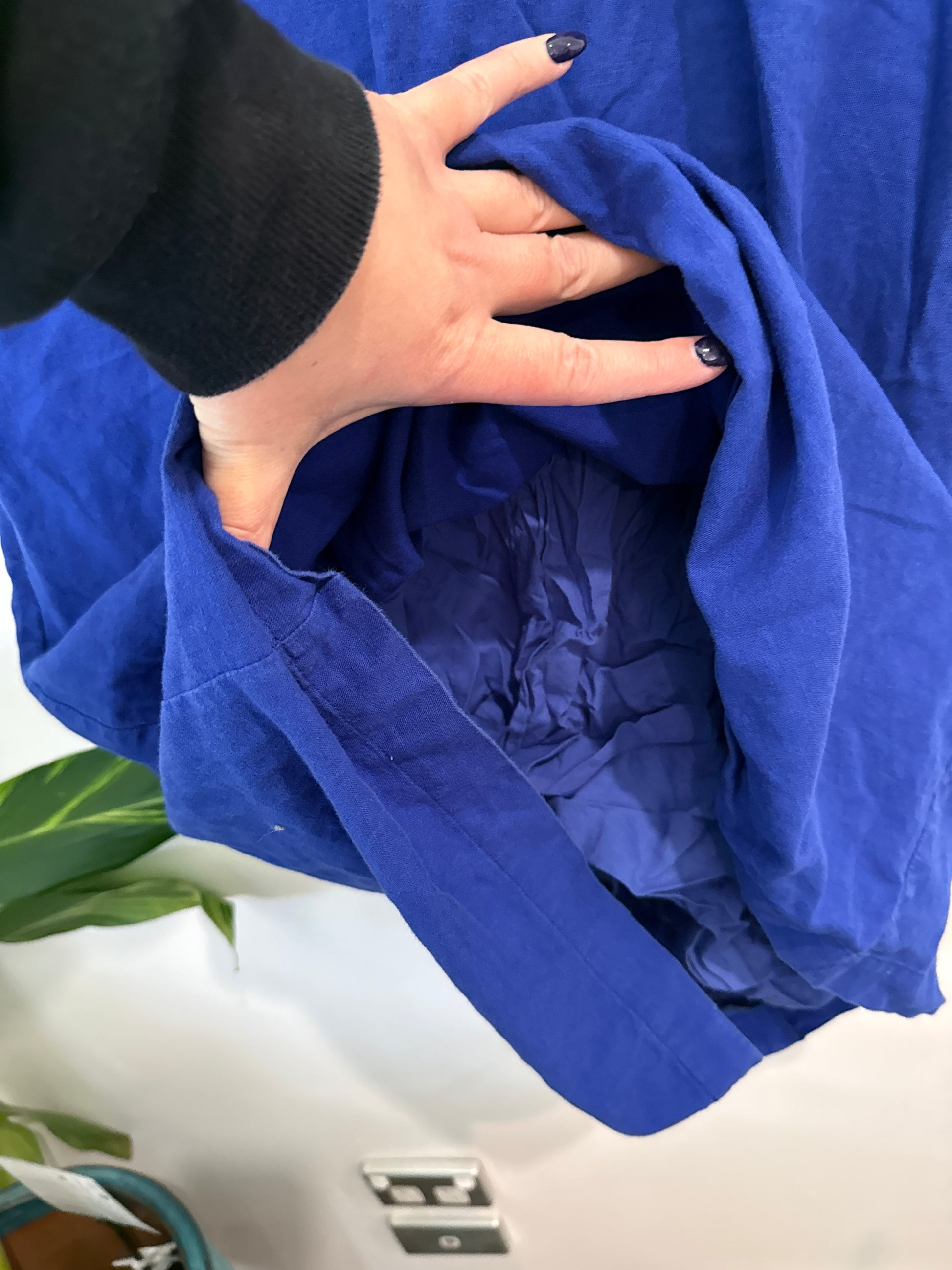 Two by Two Essentials Cobalt Blue Shift Dress Size S