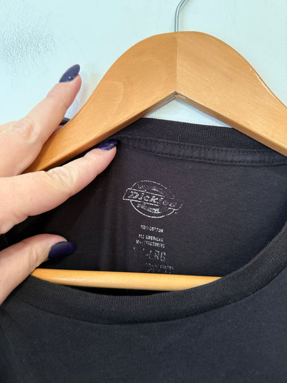 Dickies Black Logo Tee Size L