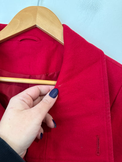 Red Peacoat | U/Arm to U/Arm 44cm