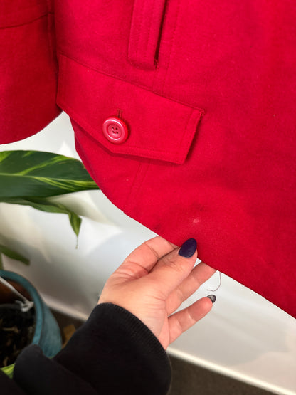Red Peacoat | U/Arm to U/Arm 44cm
