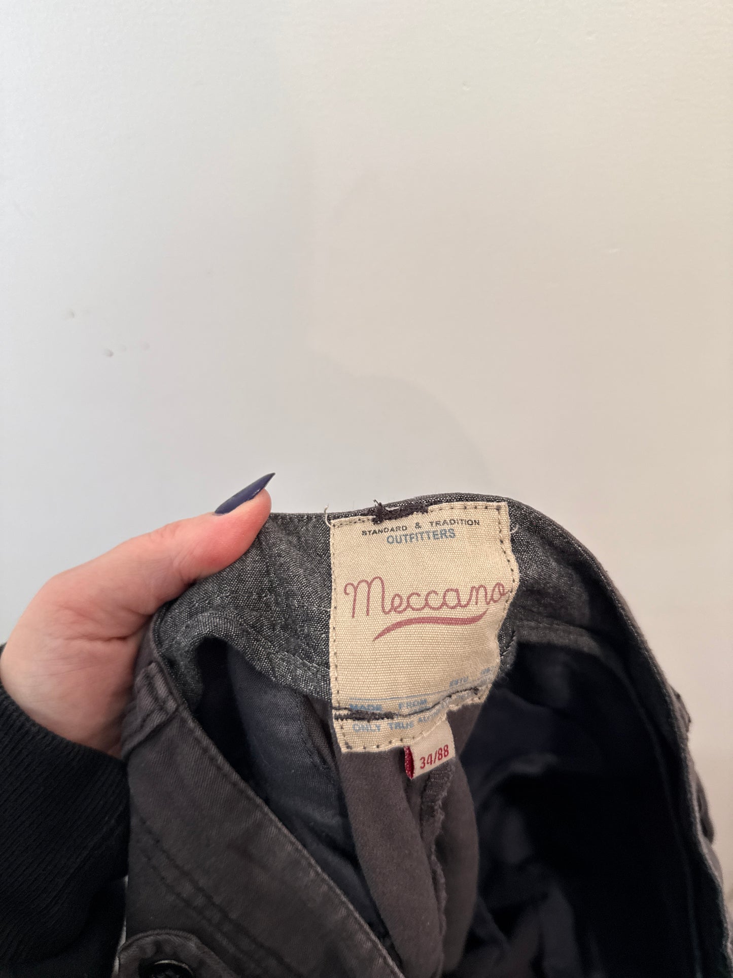 Meccano Cargo Pants | Size 34/88 Waist 94cm