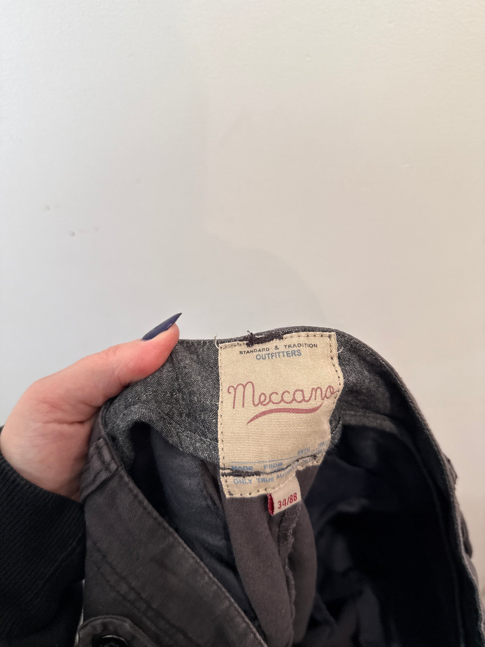 Meccano Cargo Pants | Size 34/88 Waist 94cm