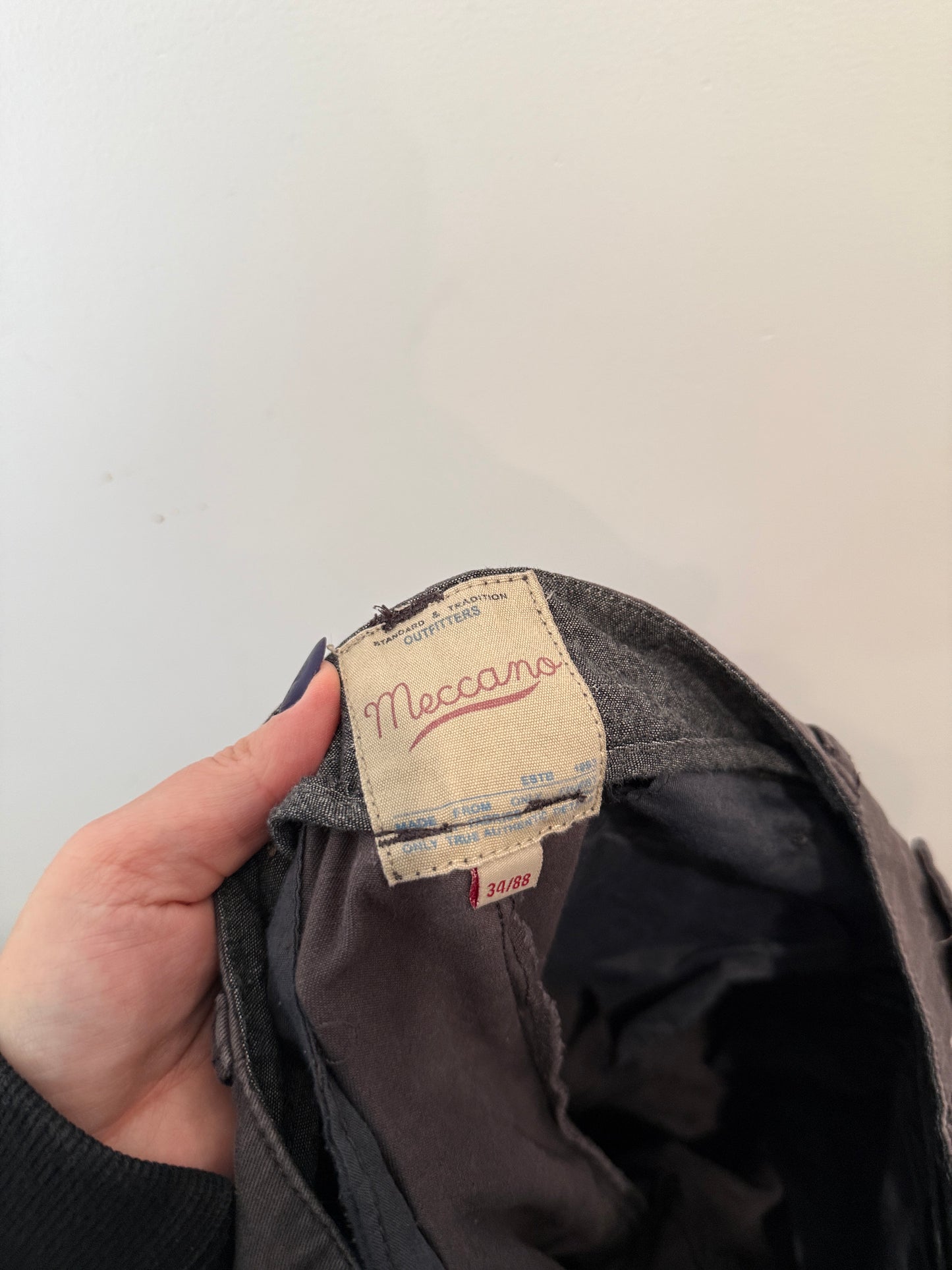 Meccano Cargo Pants | Size 34/88 Waist 94cm